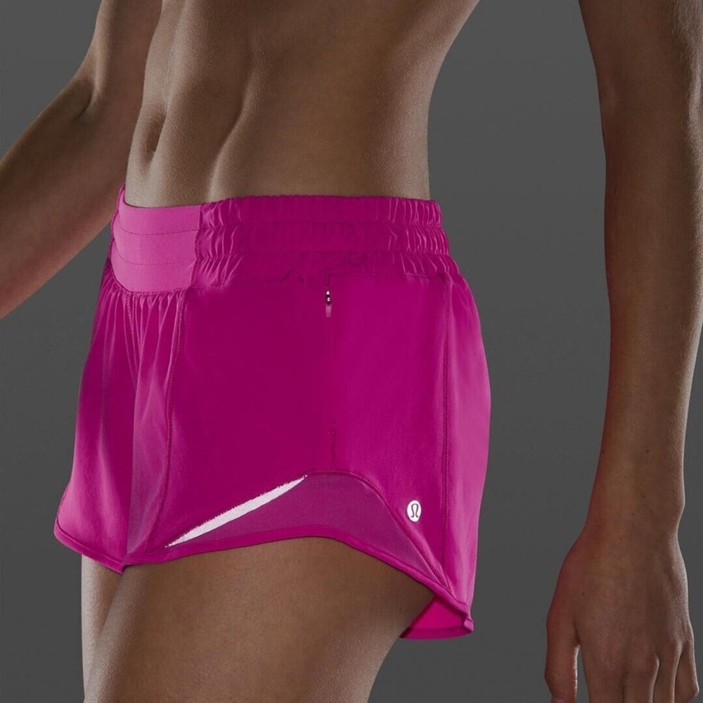 lululemon athletica Hot Pink Athletic Shorts